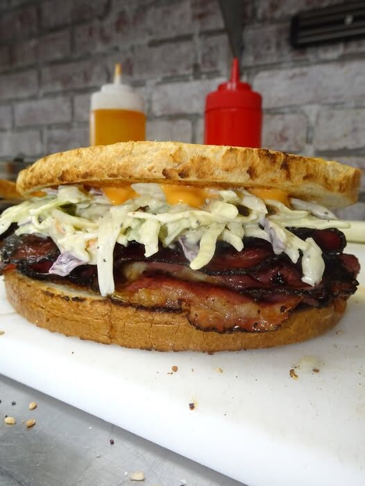 Deli lunch sandwich